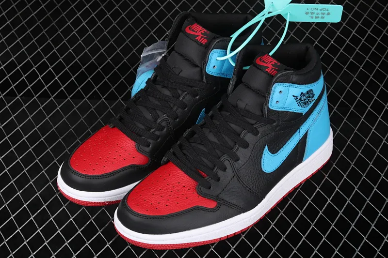 All categories Air Jordan Jordan series basketball shoes Air Jordan 1 High Air Jordan 1 High OG "UNC To Chicago" AJ1 Joe 1 police light 2.0 CD0461-046